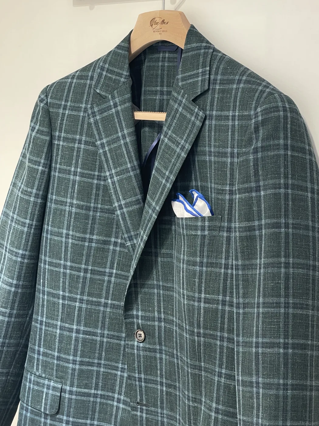 Bespoke Loro Piana Summertime sport jacket — Mr. Alex Beverly Hills
