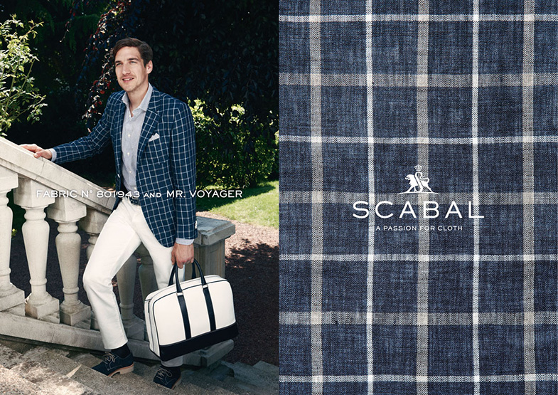 Scabal Featured Styles for Spring/Summer at Mr. Alex Beverly Hills