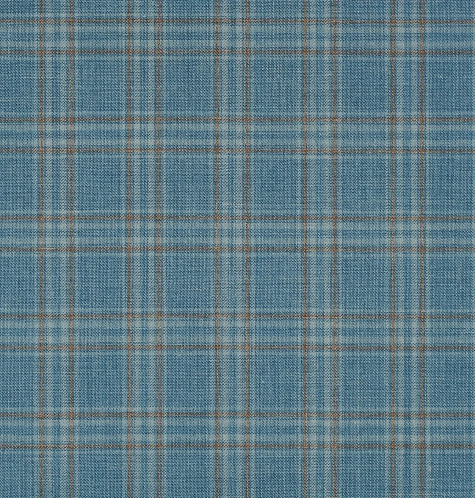 Sky blue windowpane — Loro Piana Summertime